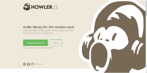 HowlerJS Homepage