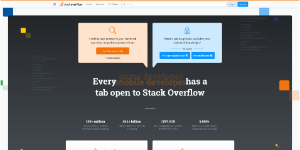 Stackoverflow Homepage