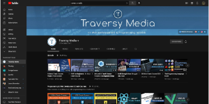 Traversy Media channel