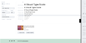 typescale Homepage